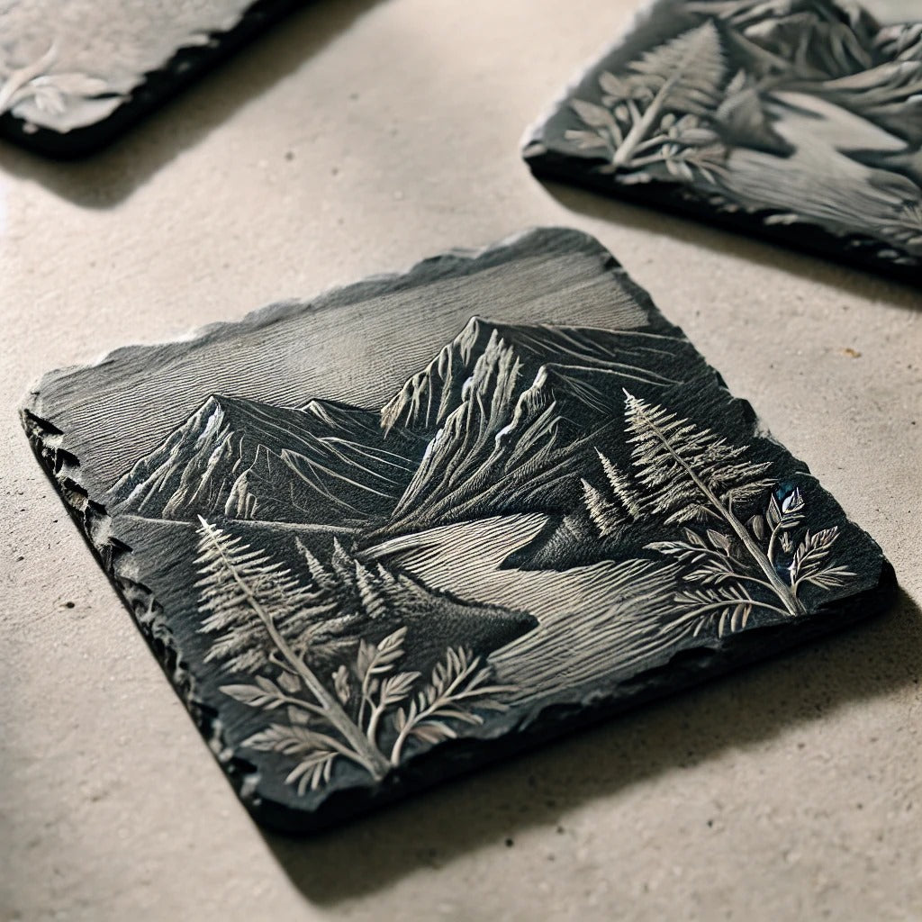 Timeless Slate Engraving