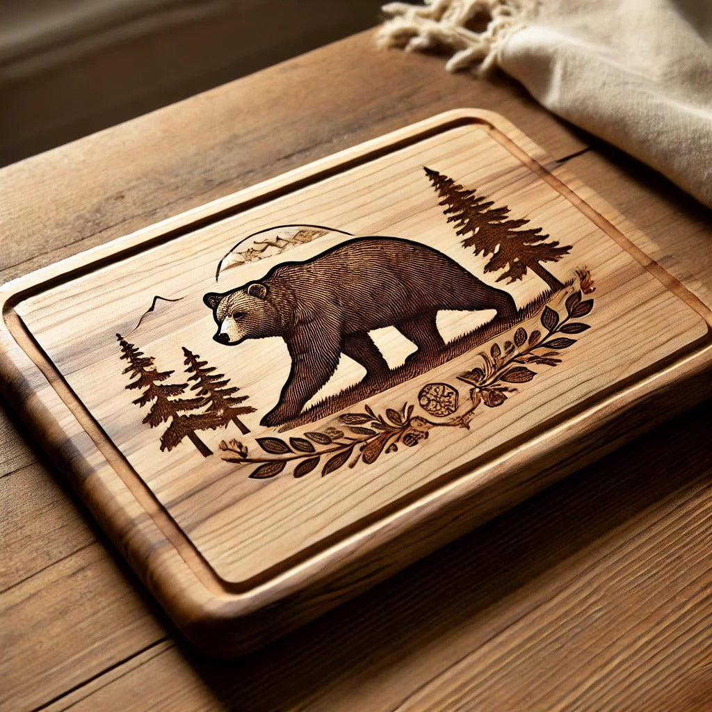 Artisan Wood Engraving
