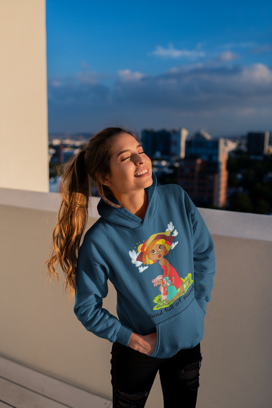 Hoodie "Soul full of sunshine".
